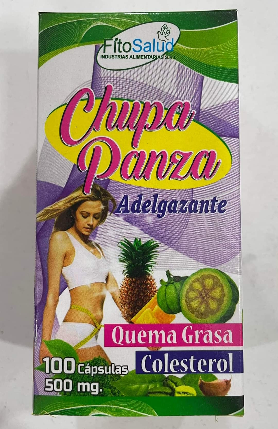 Cápsulas chupa panza